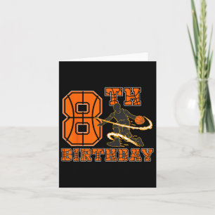 8 års gammal Bysketbyll Player 8th Birthday Boy So Kort