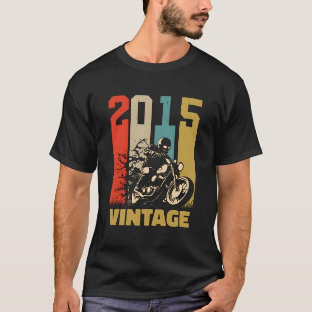 8 års Manar 2015 Motar T Shirt (Framsida)