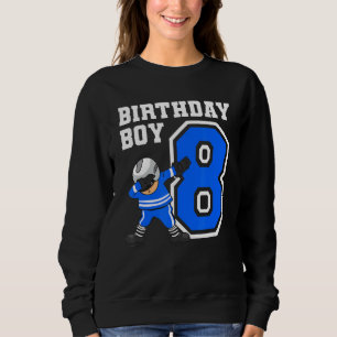 8 års Old Boy Ice Hockey Player 8th Birthday Kid T Shirt