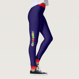 # 8 Autism Acceptans - Leggings