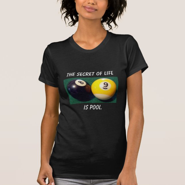 8-Ball 9-Ball T-shirt (Framsida)