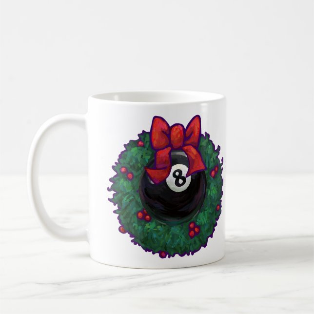 8 Ball Jul Kaffemugg (Vänster)
