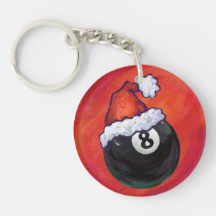 8 Ball Jul Röd Hatt