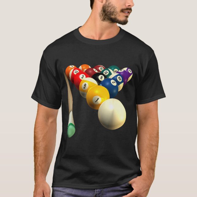 8-ball Ol Team S For Bar League Protecting  T Shirt (Framsida)