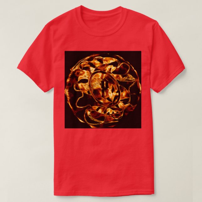 8 ball with snake 1 t shirt (Design framsida)