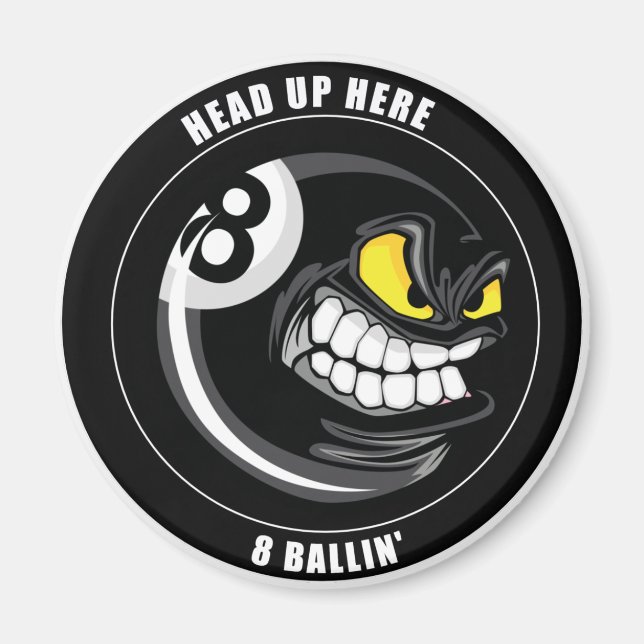 8 BALLIN MAGNET (Framsidan)