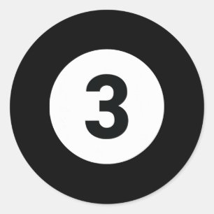 8 Bassäng Boll 3 miljarder euro, Halloween Group M Runt Klistermärke