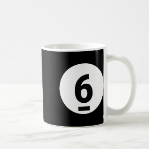 8 Bassäng Boll 6 miljardards Costume Halloween Gro Kaffemugg