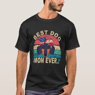 8 Bästa Hundmamma Någonsin - Dachshund T Shirt