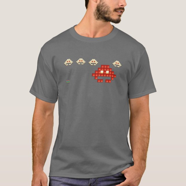 8 bet gamerdesigninvader T Shirt (Framsida)