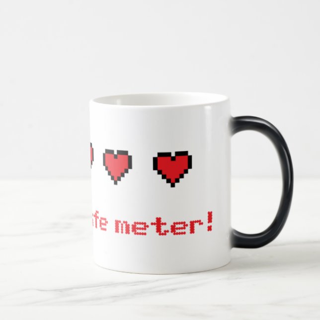 8 bet hjärtamuggen magisk mugg (Höger)