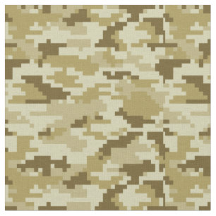 8 bet kamouflage/Camo för den PIXELDigital öknen Tyg