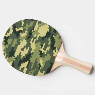 8 bet kamouflage/Camo för den PIXELDigital Pingisracket