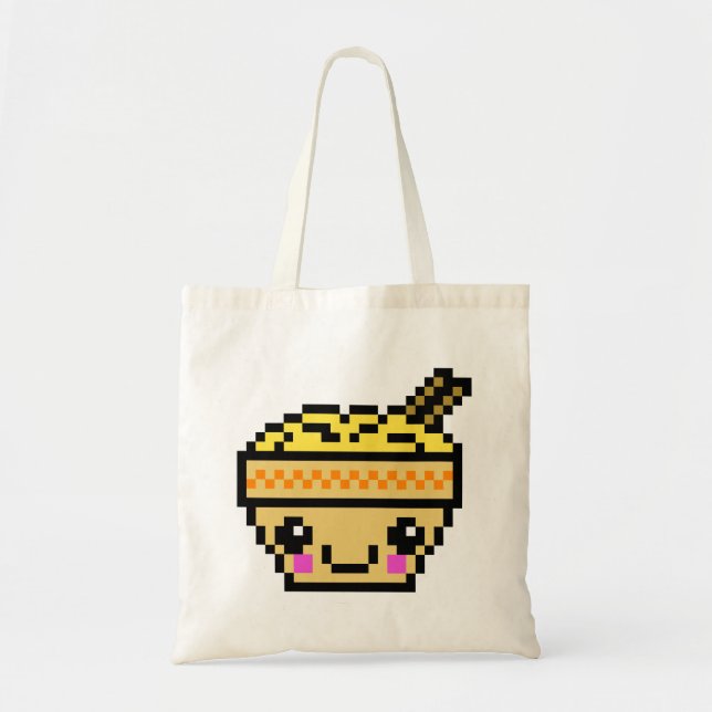 8 bet Kawaii Ramen Tygkasse (Framsidan)