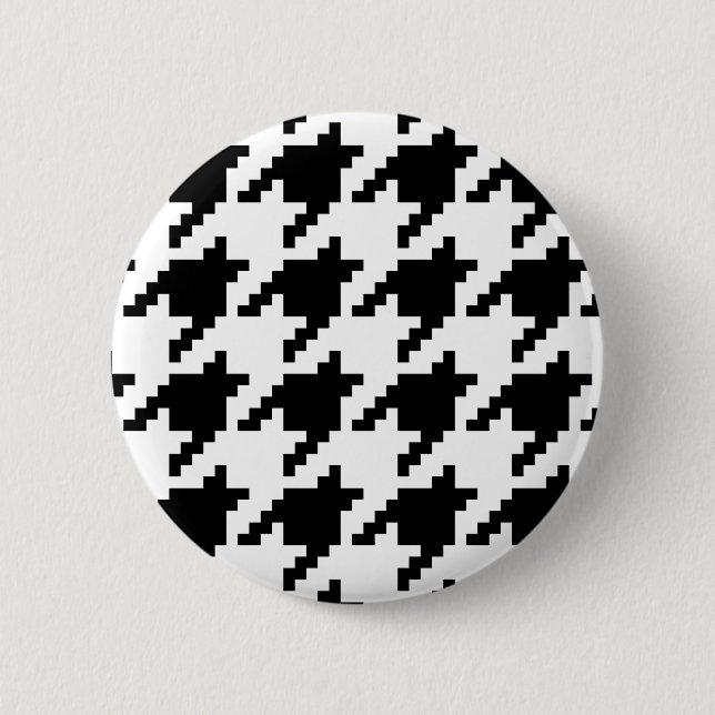 8 bet mönster för den PIXELHoundstooth kontrollen Knapp (Framsida)