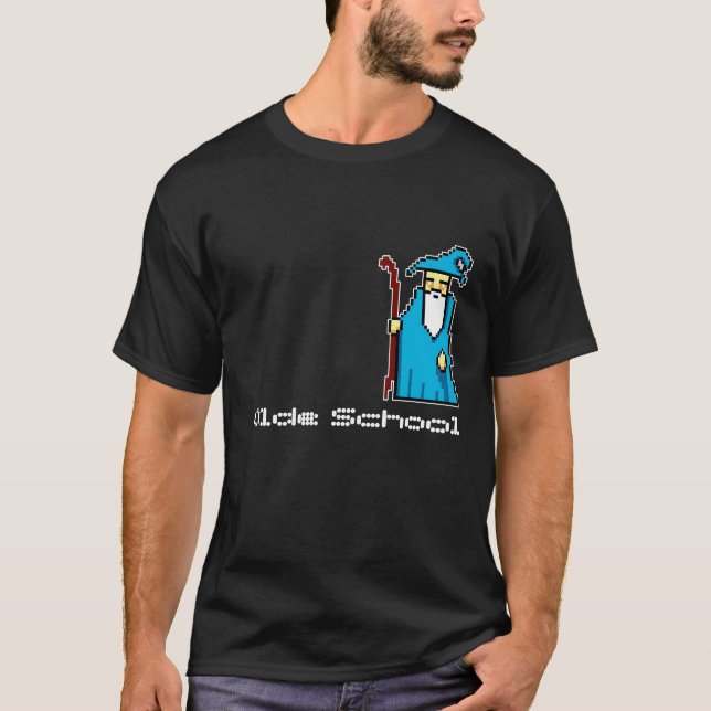 8 bet Olde skolar trollkarlutslagsplatsen T-shirt (Framsida)
