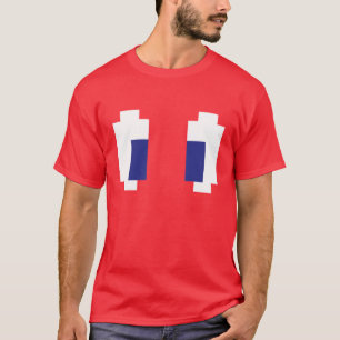 8 bet PIXELManga ögon T-shirt