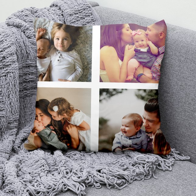 8 Bildcollage Personlig Kudde (Skapare uppladdad)