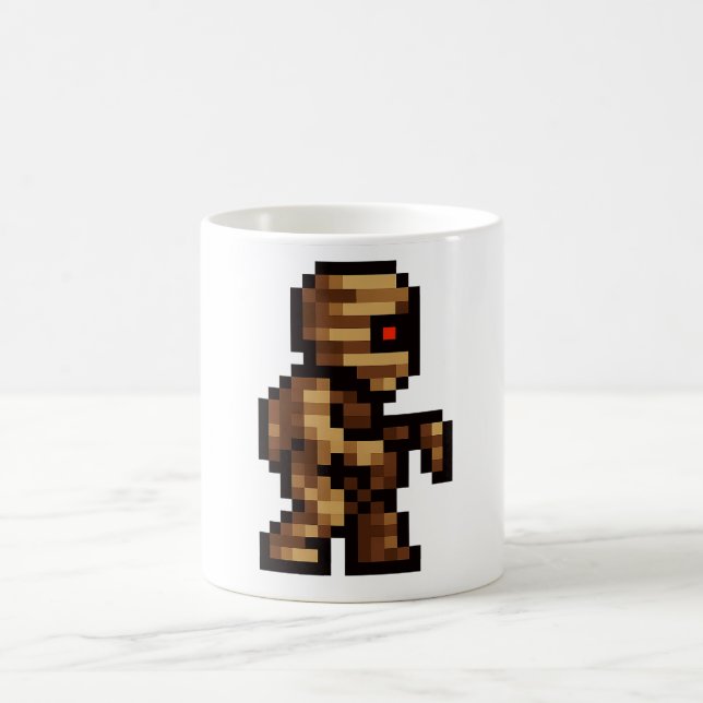 8-bit Mummy Kaffemugg (Center)