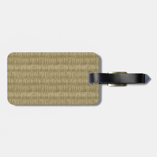 8 Bit Pixel Tatami Mat 畳 Bagagebricka (Baksida Vågrät)