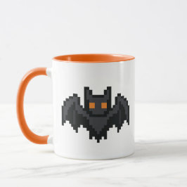 8-bit Retro Bat Mugg