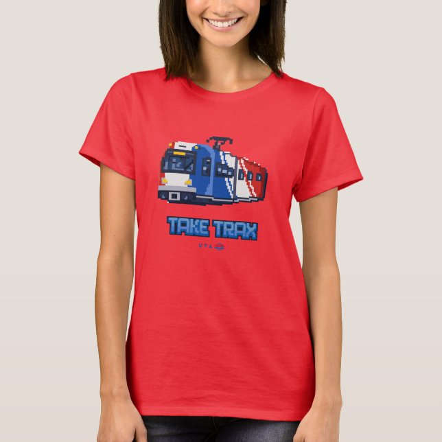 8-bit TRAX T-Shirt (Framsida)