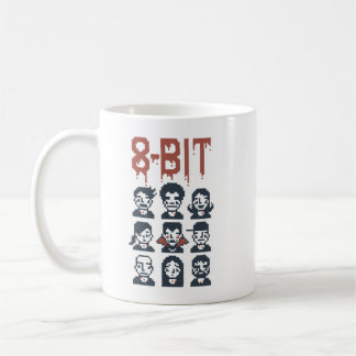 8-bitars av en vampyr kaffemugg