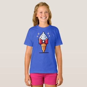 8-bitars Cellam Elegance: Dapper Dessert Design T Shirt