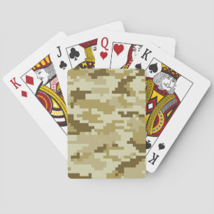 8-bitars digitaldesertkamouflage/kamera casinokort