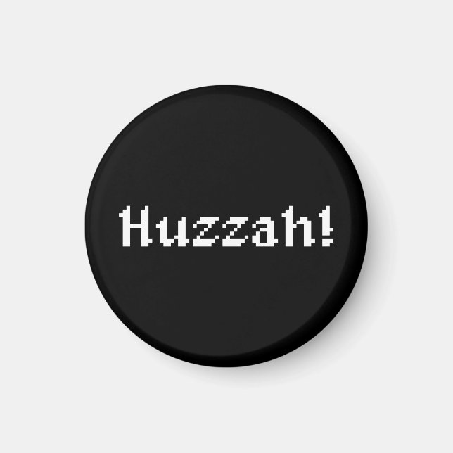 8-bitars Huzzah! Magnet (Framsidan)