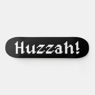 8-bitars Huzzah! Mini Skateboard Bräda 18,5 Cm