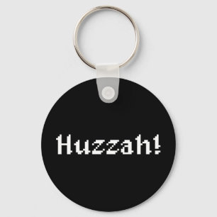 8-bitars Huzzah! Nyckelring