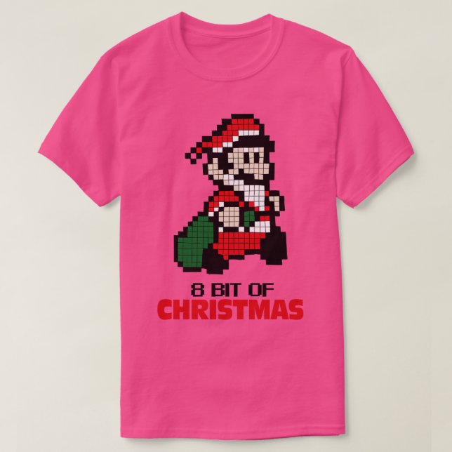 8-bitars jul t shirt (Design framsida)