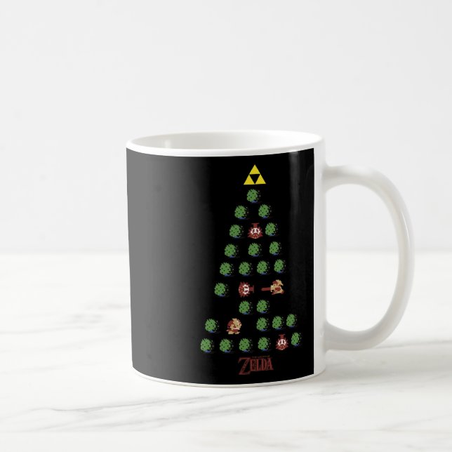 8-bitars Julgran Kaffemugg (Höger)