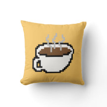 8-bitars kaffepillow