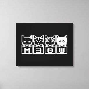 8-BITARS KAT M30 W CANVASTRYCK