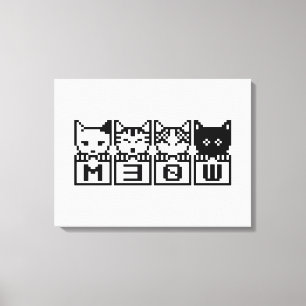 8-BITARS KAT M30 W CANVASTRYCK