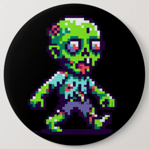 8-bitars lusbie Halloween Knapp