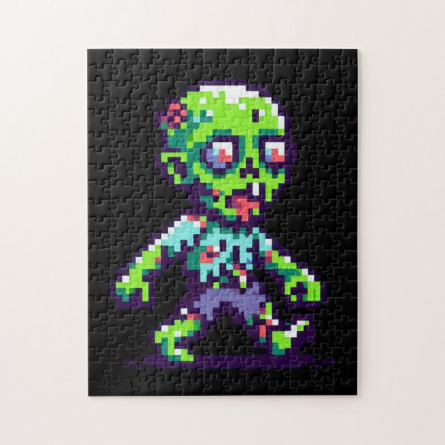 8-bitars lusbie Halloween Pussel (Vertikal)