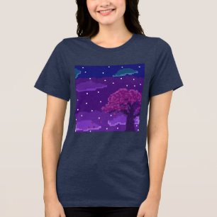 8-bitars natt t shirt