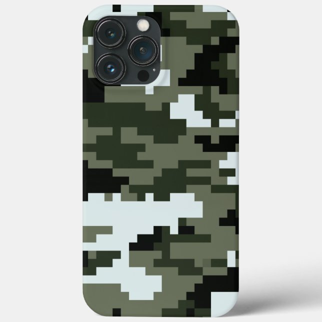 8-bitars Pixel Digital Urban-kamouflage/Camo (Baksida)