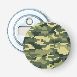 8-bitars pixel Digital Woodland Camouflage/Camo Flasköppnare