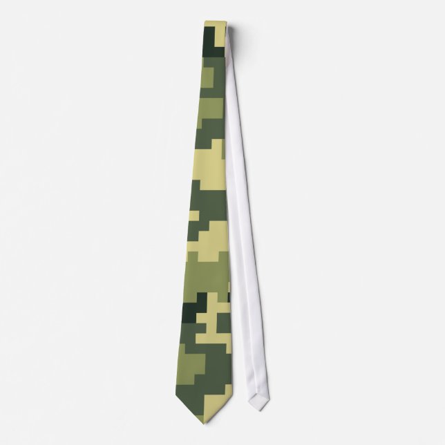 8-bitars pixel Digital Woodland Camouflage/Camo Slips (Framsida)