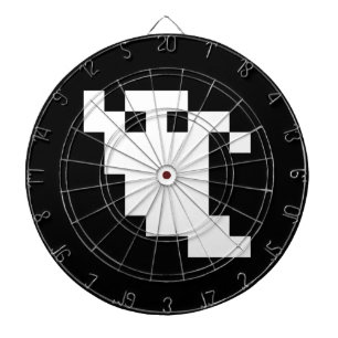 8-bitars Pixel Ghost Darttavla