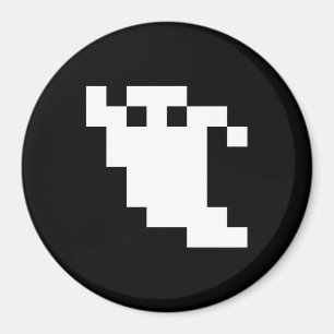 8-bitars Pixel Ghost Magnet