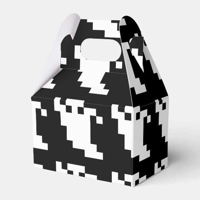 8-bitars Pixel Ghost Presentaskar (Framsidan Sidan)