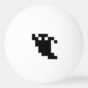 8-bitars Pixel Ghost-skugga Pingisboll