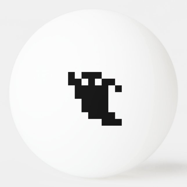 8-bitars Pixel Ghost-skugga Pingisboll (Framsidan)