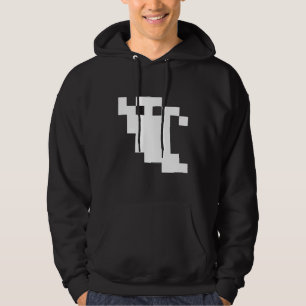 8-bitars Pixel Ghost Sweatshirt Med Luva