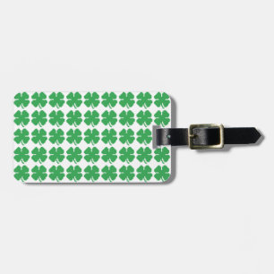 8-bitars Pixel Lucky Fyrklöver Bagagebricka
